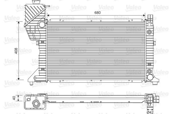 VALEO SU RADYATÖRÜ (A9015003400)