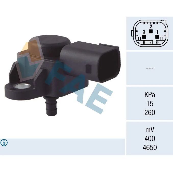 Fae İnterkol Basınç Sensörü W168 W414 W202 W203 (A0041533128)