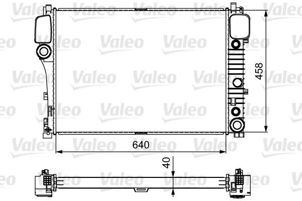 VALEO RADYATÖR MERCEDES S CLASS (A2215003203)