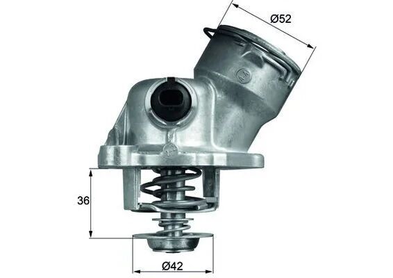 BEHR MAHLE TERMOSTAT ISI AYARLAYICI VALF M273 W164 221 (A2732000215)