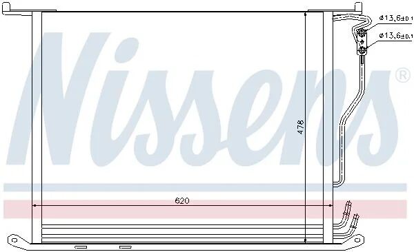 NISSENS KLİMA RADYATÖRÜ 220 / 215 (A2205001054)
