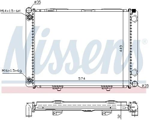 NISSENS RADYATÖR (62734A)
