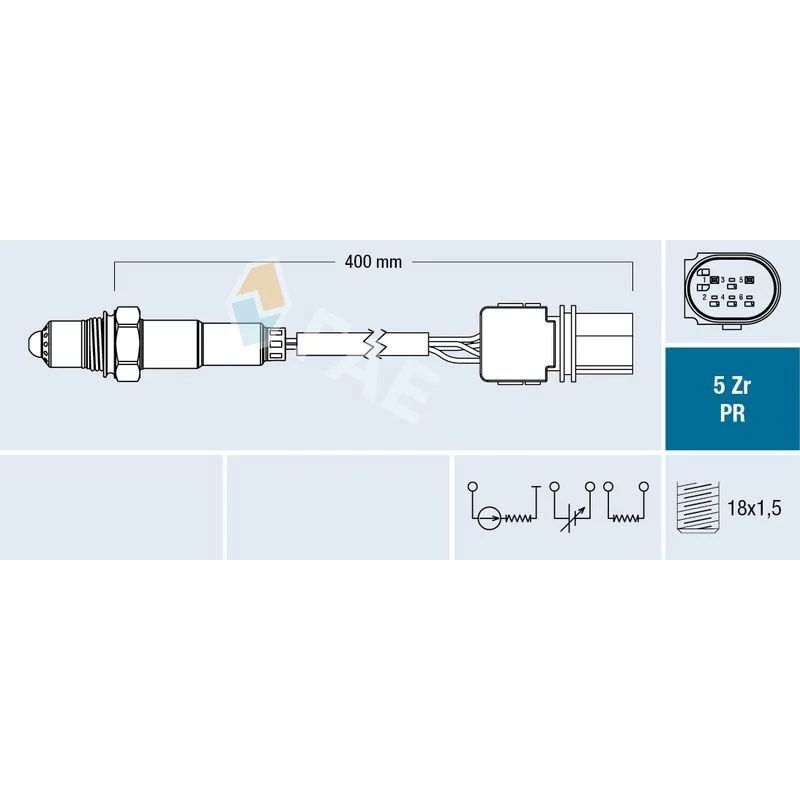Fae Lambda Sensörü W164 W212 W221 W639 M642 M651 (A0035426918)