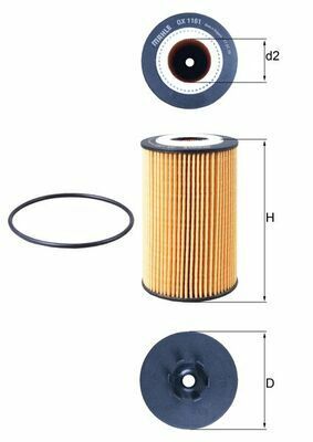 Mahle Knecht Yağ Filtresi 156 159 204 209 211 219 Amg (A0001803009)