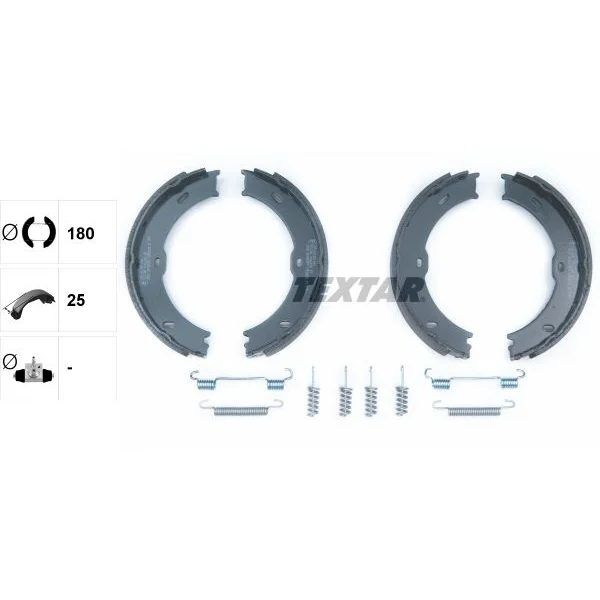 TEXTAR EL FREN BALATASI  SPR 907 / 906 / CRAFTER  (YAYLI) (A9064200320)