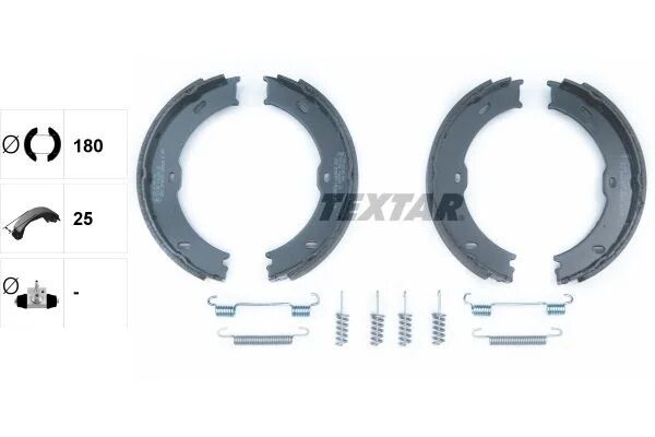 TEXTAR EL FREN BALATASI  SPR 907 / 906 / CRAFTER  (YAYLI) (A9064200320)