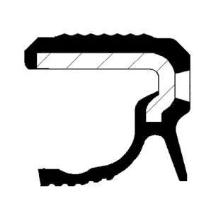 ELRING KEÇE KRANK 651/654/656 ARKA  96*114*9 (A0169972046)
