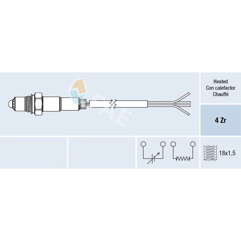 Fae Lambda Sensörü W172 W204 W207 W212 Cgı (A0065422218)