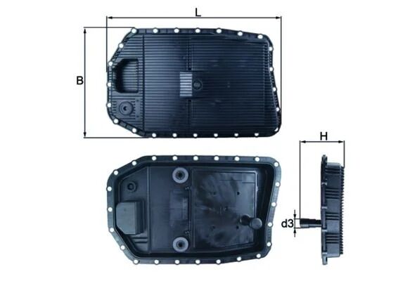 MAHLE KNECHT OTOMATIK ŞANZIMAN FILTRESI E60 E90 4 6 SILINDIR (24117571217)