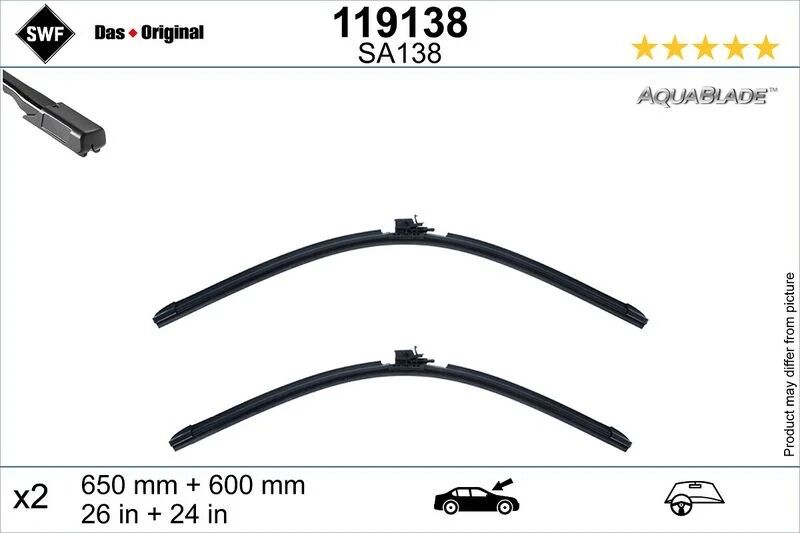 SWF SİLECEK TAKIMI [650x600 MM] W910 (A9108240000)