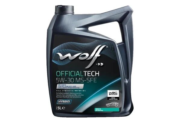 WOLF 5W30 MOTOR YAĞI B71-2297/ MB 229.52 ONAYLI HİBRİT 5L (1053228)