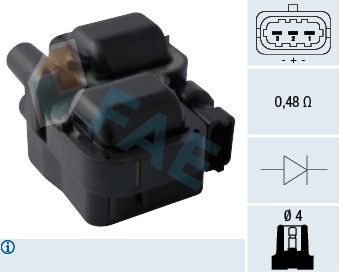 Fae Ateşleme Bobini M112 M113 266 (0040100297)