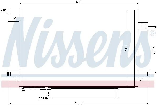 NISSENS KLİMA RADYATÖRÜ  SPR 906 / CRAFTER (A0018300370)