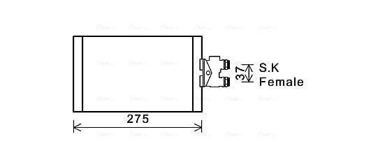 BEHR YAĞ RADYATÖRÜ W211/W220/W221 (A2115001700)
