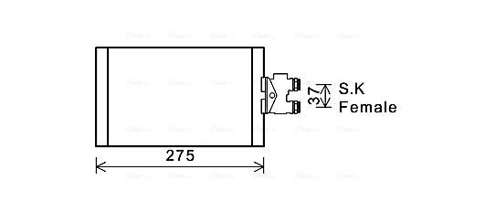 BEHR YAĞ RADYATÖRÜ W211/W220/W221 (A2115001700)