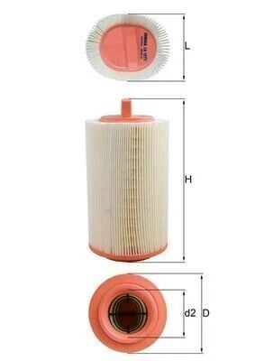 KNECHT HAVA FİLTRESİ 271 203/209/211  (A2710940204)