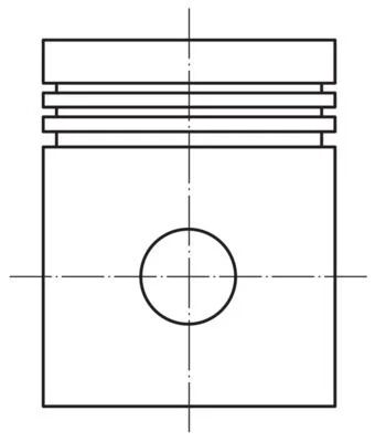 MAHLE PİSTON SEGMAN STD. 83MM M266 (0046800)