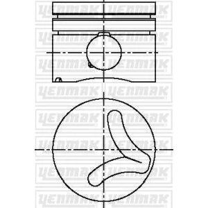 KOLBENSCHMIDT PISTON M51 80.00 M41 (11252243385)