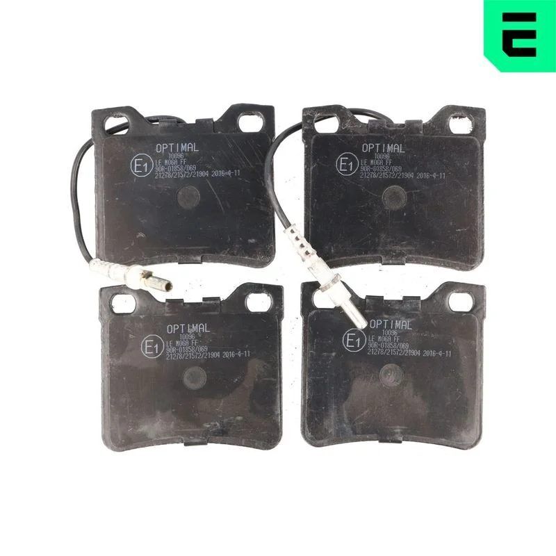 BOSCH FREN BALATASI 638 VITO CDI ARKA KULAKSIZ (A0024204820)