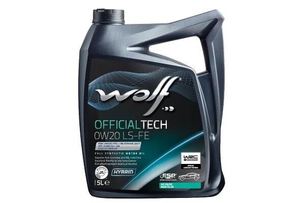 WOLF 0W20 LS-FE C5/C6 MOTOR YAĞI HİBRİT-DİZEL-BENZİNLİ MB-229.71/BMW - LONGLIFE-17FE+ ONAYLI 5L (8339479)