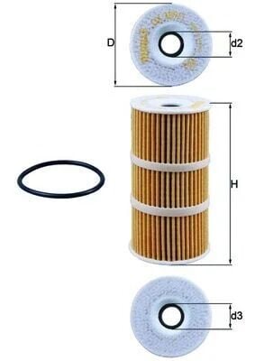 KNECHT YAĞ FİLTRESİ VİTO 447 (A6221800000)