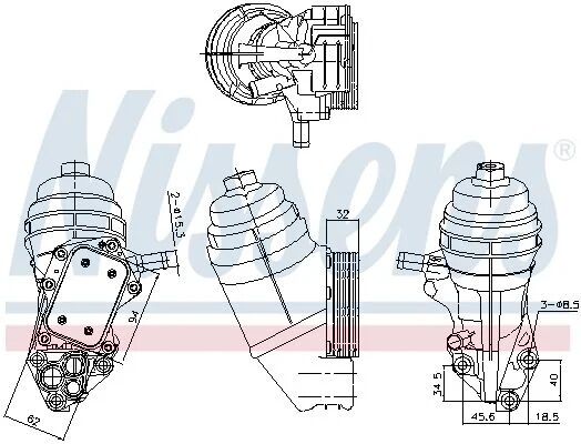 Nissens Yağ Soğutucusu 260 270 117 156 (A2701800500)