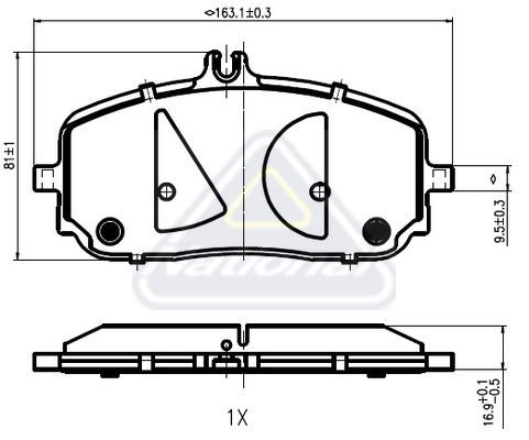HELLA PAGID FREN BALATASI ÖN W118/W177/W247 (A0004205403)