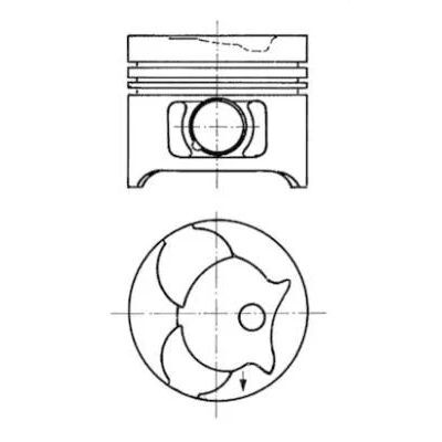 SONNE PİSTON 89.50 MM 26 PİM (150KR01001)