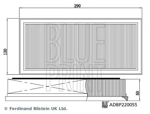 BLUE PRINT HAVA FİLTRESİ M177-W205/W463 (A1770940004)