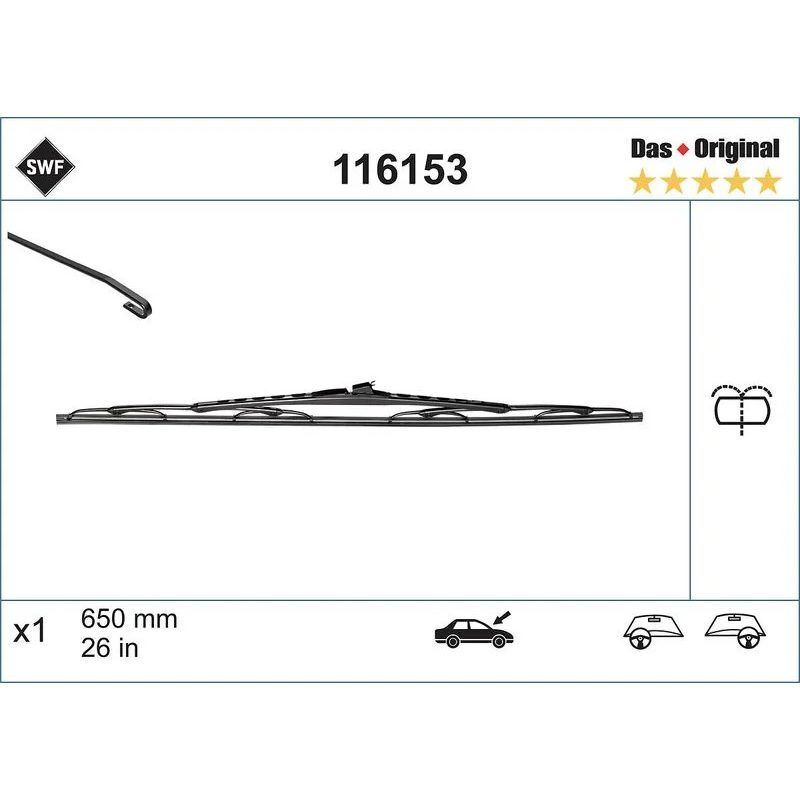 SWF SİLECEK, (650 mm) MERCEDES VITO (YT)  (A6388201045)