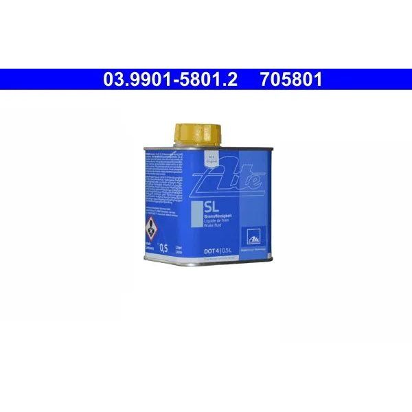 ATE HİDROLİK  DOT 4  SARI  500GR. KOLİ : 20 ADET