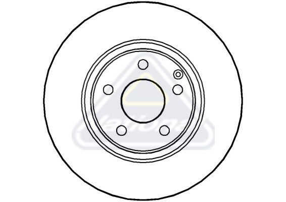 HELLA PAGID ÖN FREN DİSKİ. W211-219. 270-320-400 CDI. (A2114210912)