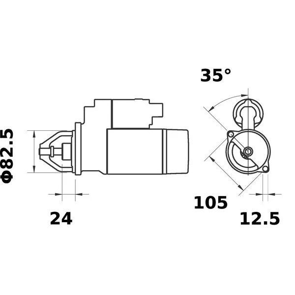Glyco Motor Ana Yatak M103 M104 M603 (H.997/7.100)