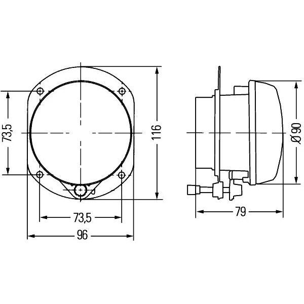 HELLA FAR,KOSE,MERCEDES,C CLASS(W204)/ESTATE,SOL (A2098200756)