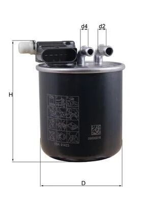 KNECHT YAKIT FİLTRESİ (A6420906552)