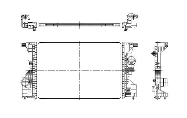 NRF TURBO RADYATÖRÜ W177/W247 (309119)