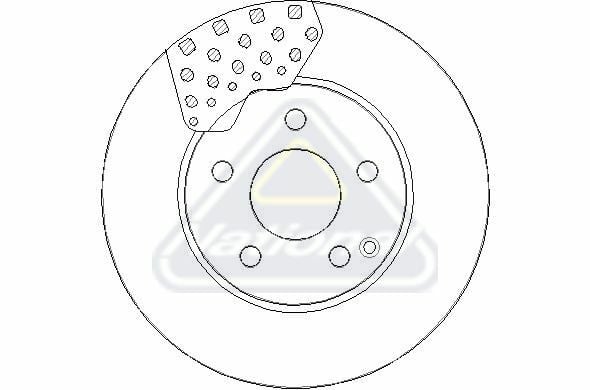 ORİJİNAL ÖN FREN DİSKİ. W204. C180-200. (A000421191207)