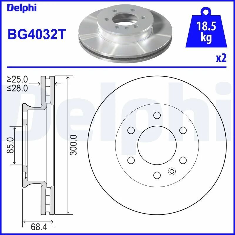 DELPHI FREN DİSKİ W906 (A9064210012)