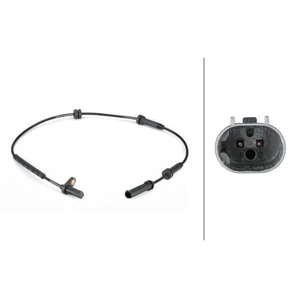 KYBURG ABS SENSÖRÜ ÖN SAĞ SOL 3 VI 318D 320D 328I 4 COUPE 420D (34526791748)