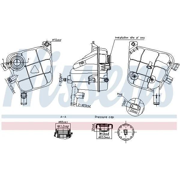 NISSENS RAD.SU DEPOSU 166/292 (A1665000049)