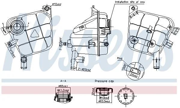 NISSENS RAD.SU DEPOSU 166/292 (A1665000049)