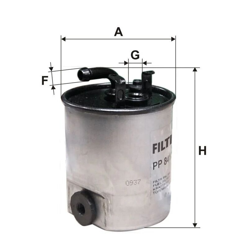 FILTRON MAZOT FİLTRESİ SPR-VİTO CDİ MUSLUKLU (A6110920101)