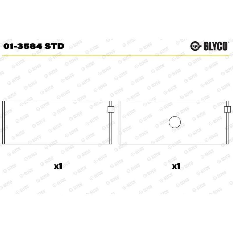 GLYCO YATAK 601 KOL  0.25 (A6010300060)