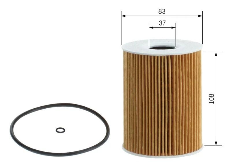 BOSCH YAĞ FİLİTRESİ 629 (A6291800109)