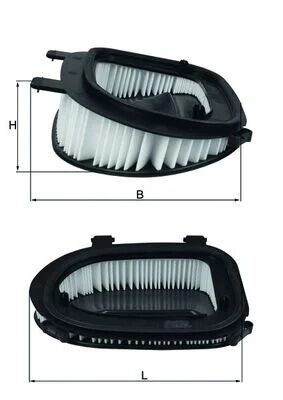 MAHLE KNECHT HAVA FILTRESI E70 71 F15 25 N47 57 (13717811026)