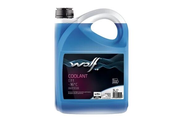 WOLF ANTİFRİZ MAVİ G11 SOGUTMA SIVISI -36°C (HAZIR KARIŞIM) 5L (1052659)