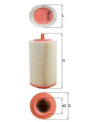 MAHLE KNECHT HAVA FILTRESI M271 W203 W209 W211 (A2710940204)