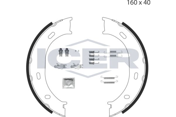TRUCKTEC EL FREN BALATASI SPR.312/LT35 YAYSIZ (A0024205820)