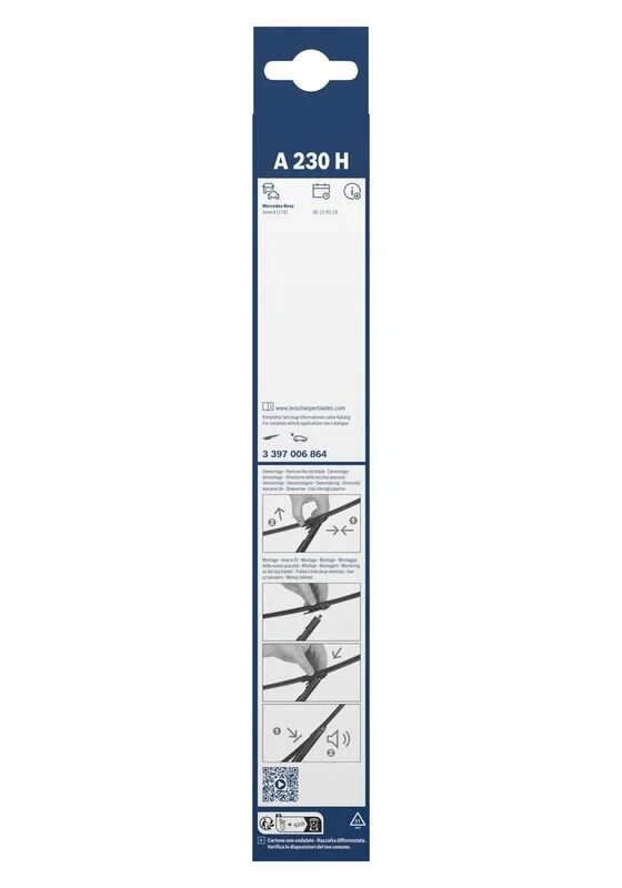 BOSCH SİLECEK 176 ARKA AEROTWİN - [240 MM] (A1768200545)