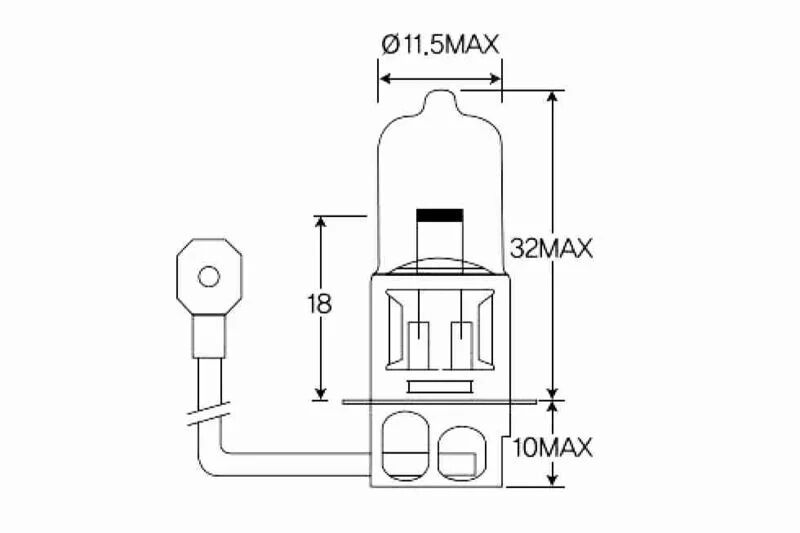 Vemo Far Ampulu H3 12V 55W Kablolu (N072601012290)